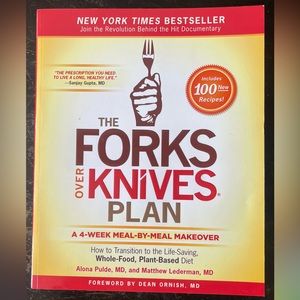 Alina Pulde “The forks over knives plan” healthy diet book